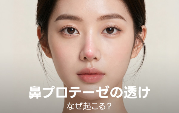 鼻整形後のプロテーゼの透け｜原因と受診が必要な症状 | バロコ