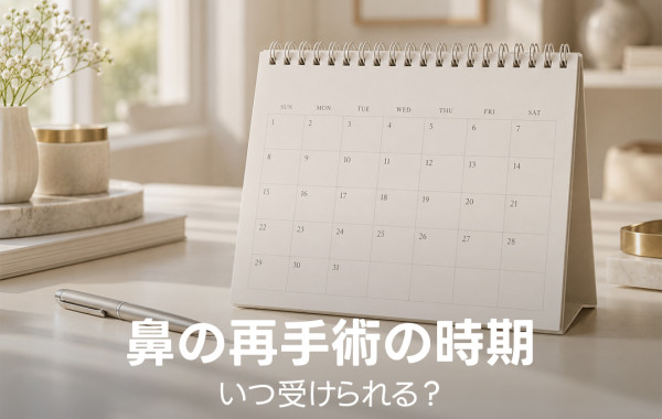 鼻整形の再手術時期はいつ？待つべきケースと早めに受診したい症状｜バロコ
